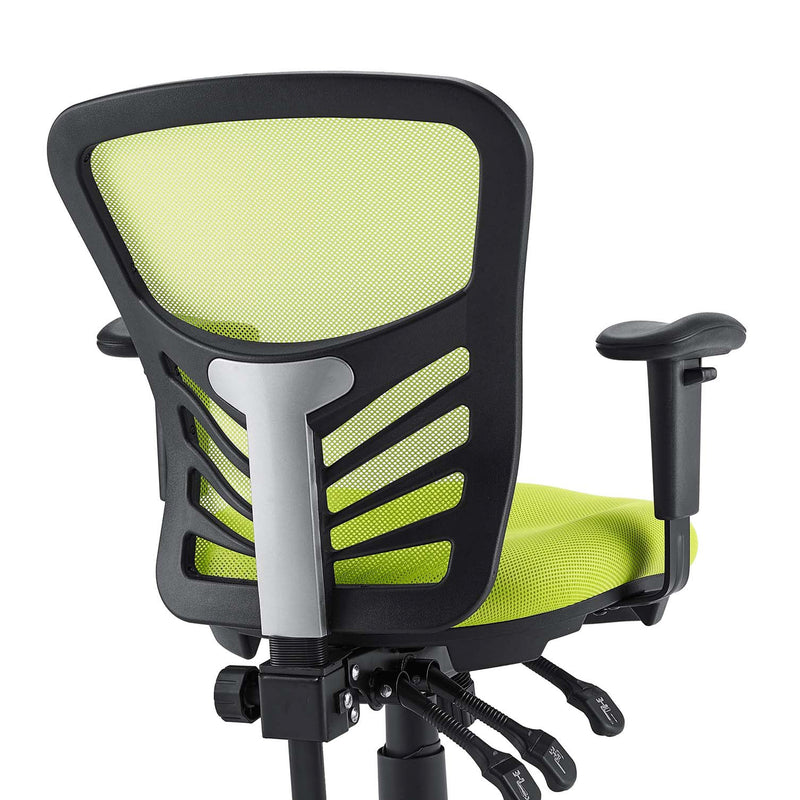 Modway Articulate Mesh Office Chair, Adjustable from 19.5 to 24 Inches, Green