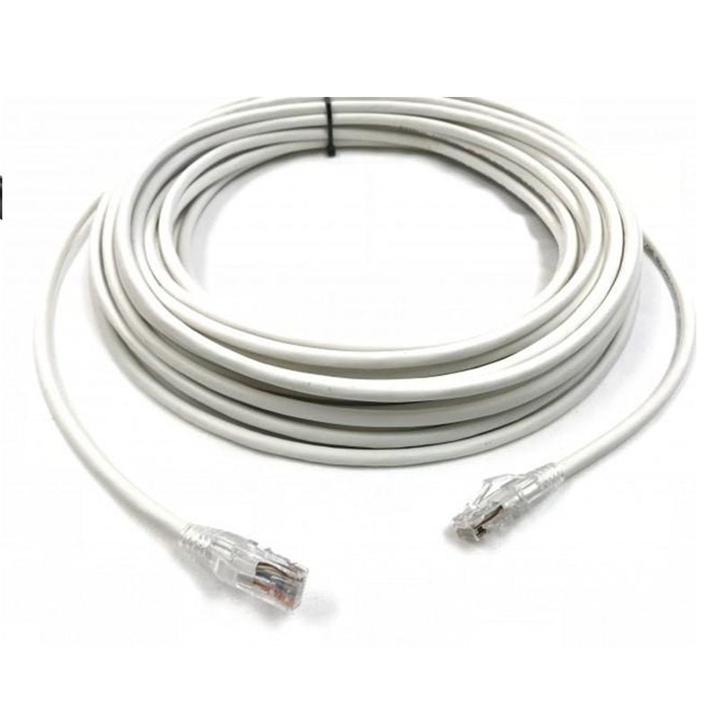 Custom Cable Connection 75 Foot 550 MHz Cat 6 Ethernet Patch Plenum Cable, White