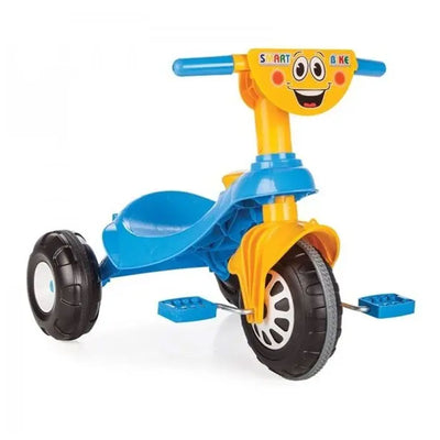Pilsan 07 132B Smart Bike Tricycle for Toddlers Ages 2 and Up, Blue and Yellow