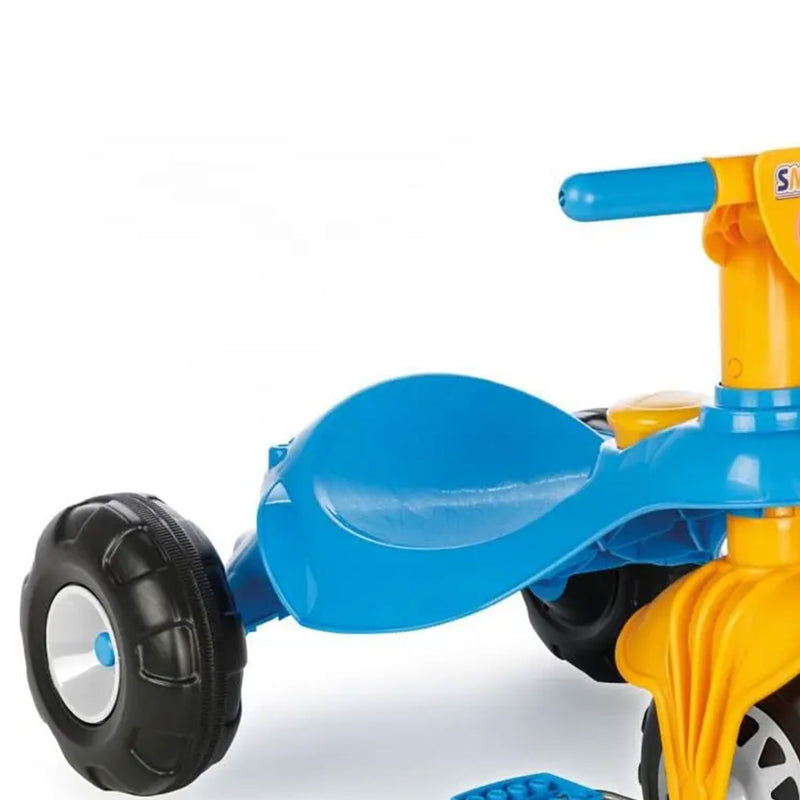 Pilsan 07 132B Smart Bike Tricycle for Toddlers Ages 2 and Up, Blue and Yellow