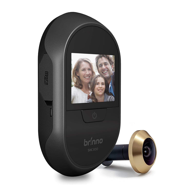 Brinno SHC500 Discreet Wireless Front Door Peephole Security Camera (2 Pack)