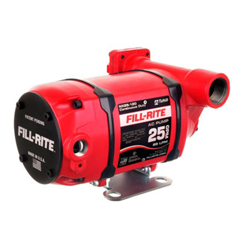 Fill-Rite NX25-120NF-PX 120 V 25 GPM Foot Mount Fuel Transfer Pump, Pump Only