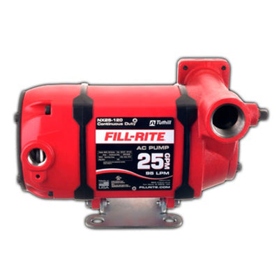 Fill-Rite NX25-120NF-PX 120 V 25 GPM Foot Mount Fuel Transfer Pump, Pump Only