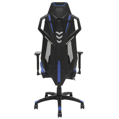 RESPAWN 200 Racing Style Gaming Chair with Breathable Mesh and Headrest, Blue