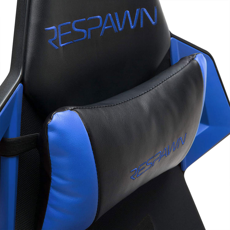 RESPAWN 200 Racing Style Gaming Chair with Breathable Mesh and Headrest, Blue
