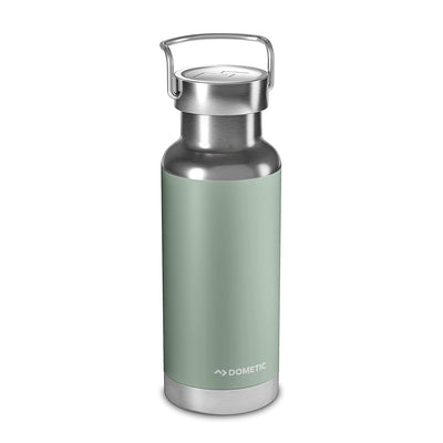 Dometic 16 Ounce Stainless Steel Double Insulated Thermo Bottle, Moss (Open Box)
