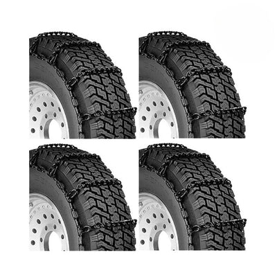 Security Chain Company Quik Grip Light Truck Twist Link Tire Chain, 4 Pack