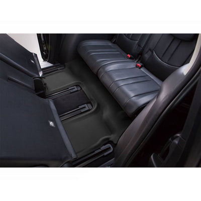 3D MAXpider Kagu Series Third Row Floor Mat, 16-21 Tesla 6 Seat Model X, Black