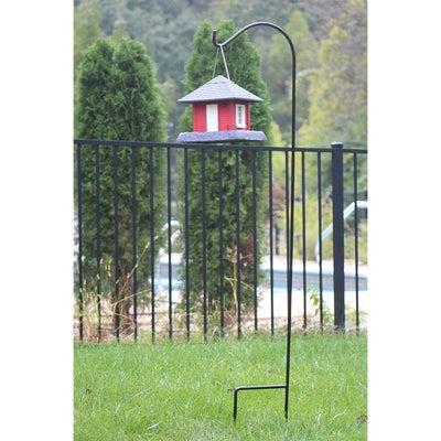 Ashman Shepherd Hook for Plants and Bird Feeders, 65 Inches Tall, 1 Side (Used)