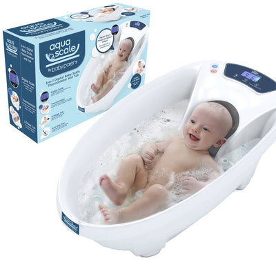 Baby Patent 3 in 1 Aqua Scale Digital Infant Baby Bath Tub w/ Water Thermometer