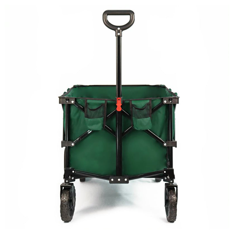 Maxwell Outdoors Folding Camping Wagon w/ More Silence Wheels, Green (Used)