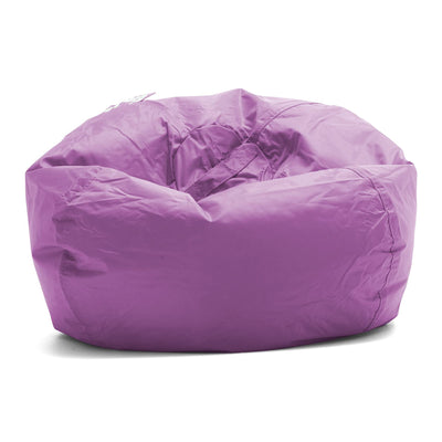 Big Joe Smartmax Classic Bean Bag Chair with Handles and Safety Zipper, Orchid