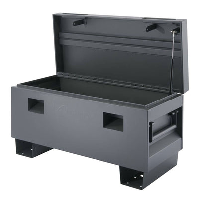 TRINITY 36 Inch Steel Indoor/Outdoor Job Site Box with Powder Coated Finish