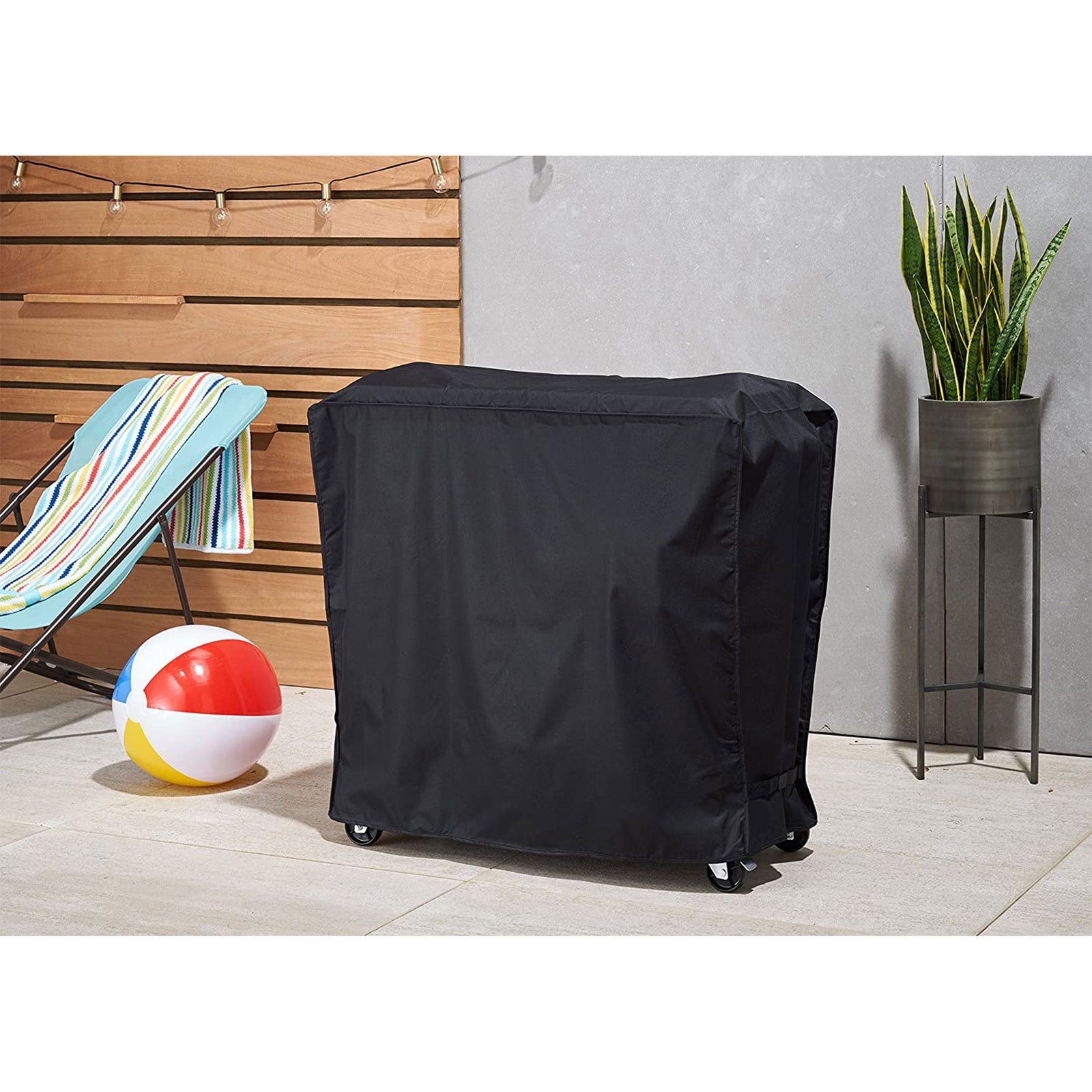 TRINITY 34x19x31 Adjustable Cooler Cover, Black - VMInnovations