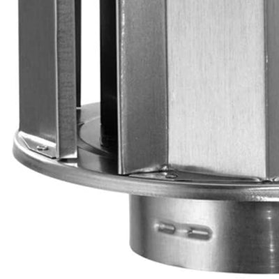 DuraVent 4 Inch Type B Gas Vent High Wind Cap w/ DuraLock System Seal (Open Box)