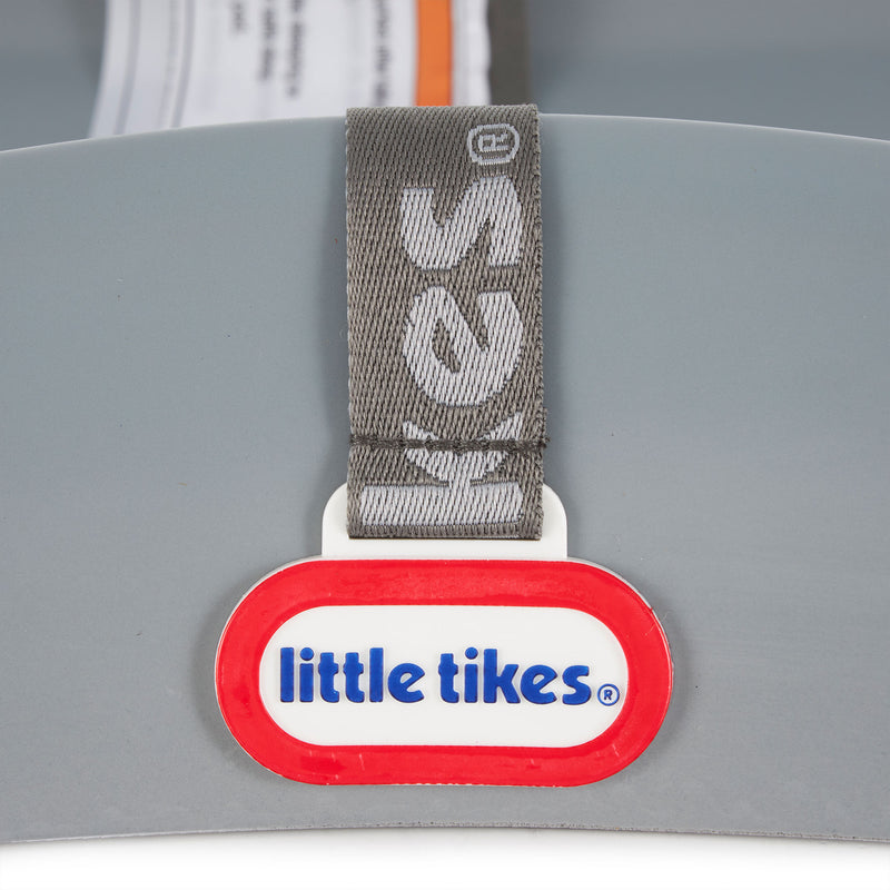 Little Tikes Deluxe 2-in-1 Foam Changing Pad and My First Seat Baby Chair, Grey