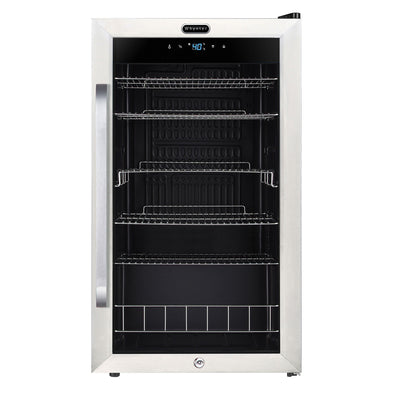 Whynter Freestanding 121 Can Beverage Refrigerator with Digital Control and Fan