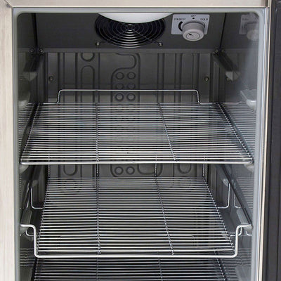Whynter Energy Star Stainless Steel Indoor Outdoor Beverage Refrigerator, White