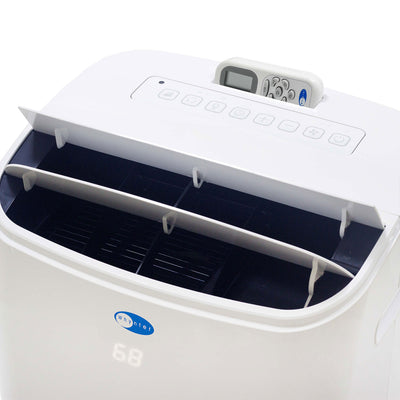 Whynter 14,000 BTU Dual Hose Air Conditioner, Heater, Dehumidifier, & Fan, White