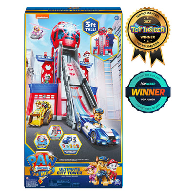 Paw Patrol 3' Transforming Adventure City Headquarters Tower, 3 & Up (Used)