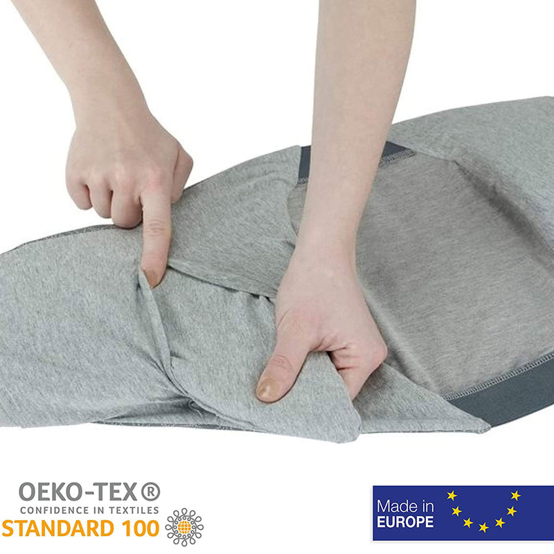 Babymoov Dream Belt Pregnancy Sleep Aid Support Wedge Pillow, Grey (Open Box)