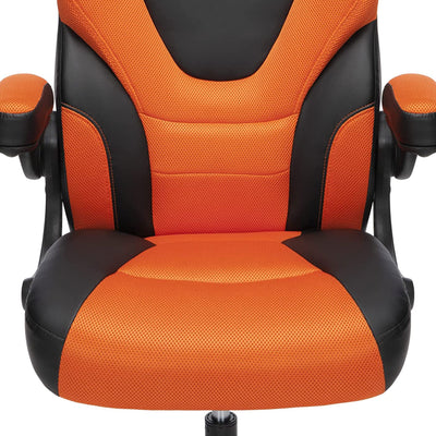 OFM Essentials Collection Racing Style Ergonomic Gaming and Office Chair, Orange