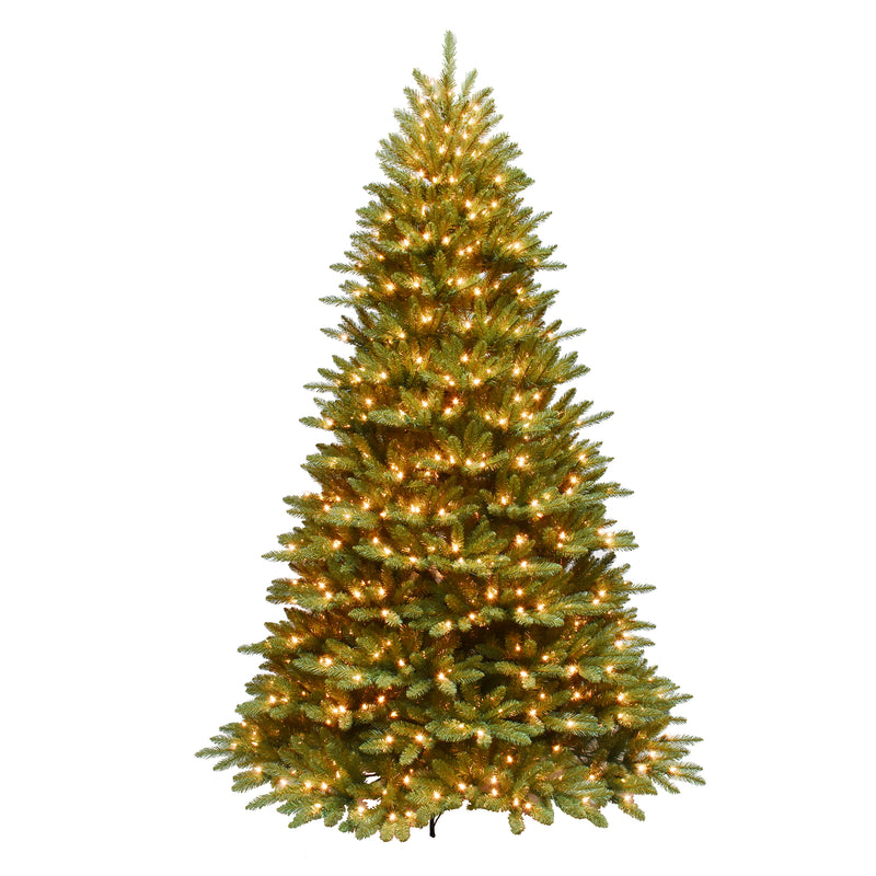 Puleo Fraser Fir 6.5 Foot Clear Prelit Artificial Christmas Tree (Used)