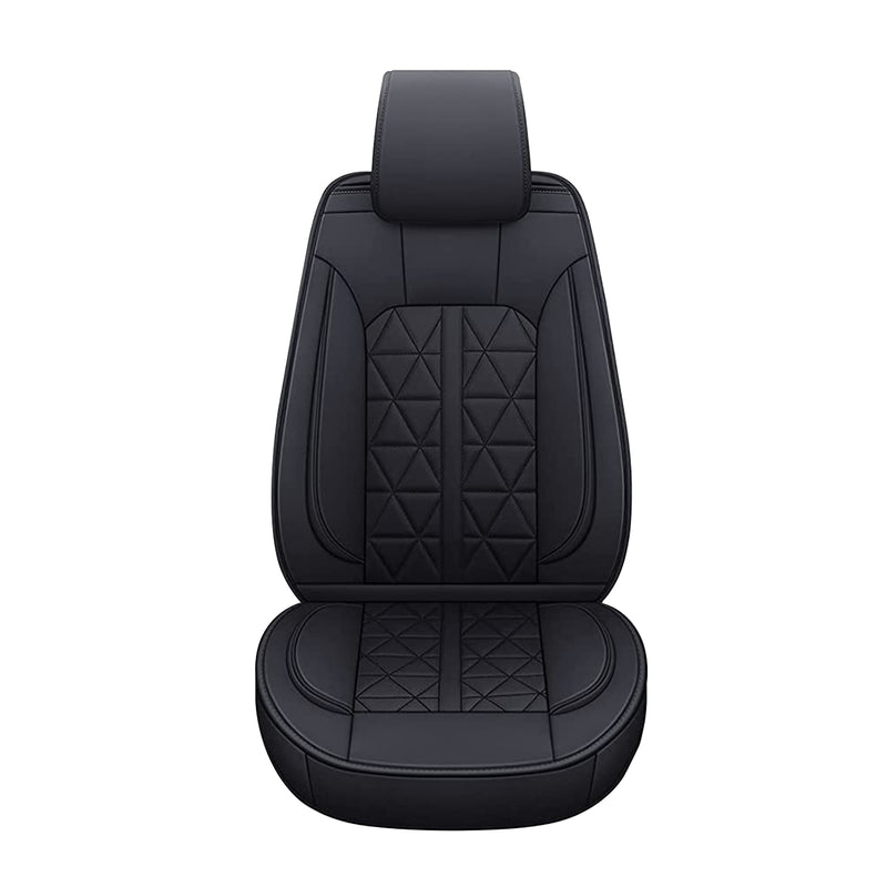 Inch Empire Universal Vehicle Seat Covers & Cushions, Full Set, Triangle Black