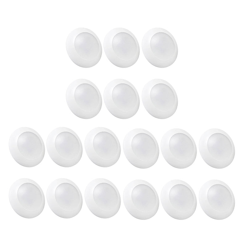 Banord 5CCT Recessed Lighting, 6 In Flush Mount Dimmable Ceiling Light, 18 Pack