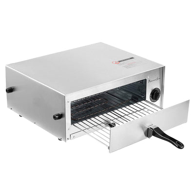 Continental Electric Professional Series Countertop Stainless Steel Pizza Oven