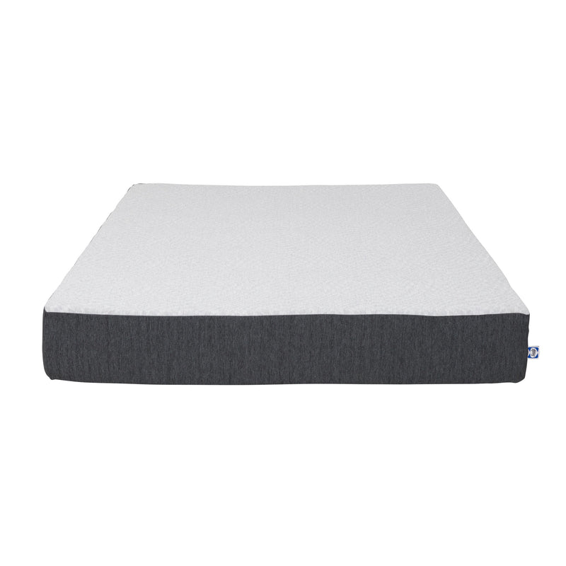 Sealy F03-00155-TX0 Essentials 10 Inch Hybrid Mattress in a Box, Twin, White