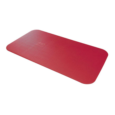 AIREX Corona 185 Workout Fitness Foam Gym Floor Yoga Mat Pad for Exercising, Red