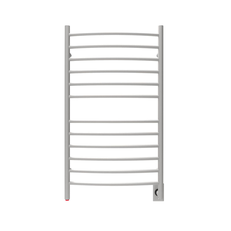 Amba RWHL-CB Radiant Large Hardwired Curved Wall Mounted Towel Warmer, Brushed