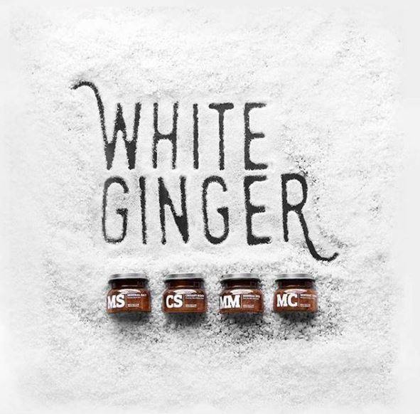 Salt of the Earth White Ginger Body Scrub Spa Set with Morgan Taylor Nail Polish