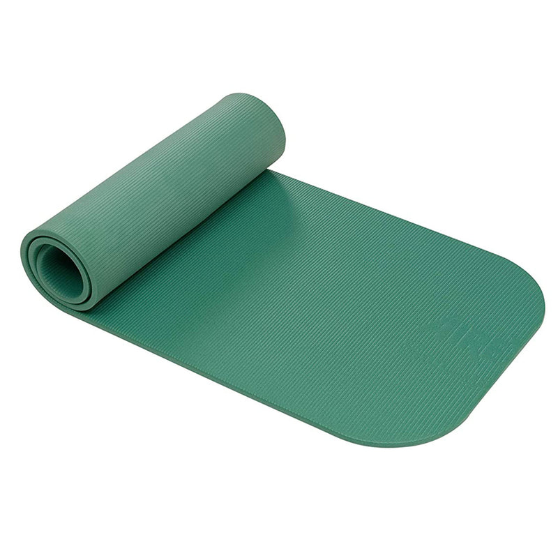 AIREX Coronella 185 Workout Exercise Fitness Foam Gym Floor Yoga Mat Pad, Green