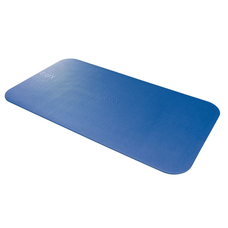 AIREX Corona 185 Workout Exercise Fitness Foam Gym Floor Yoga Mat Pad, Blue