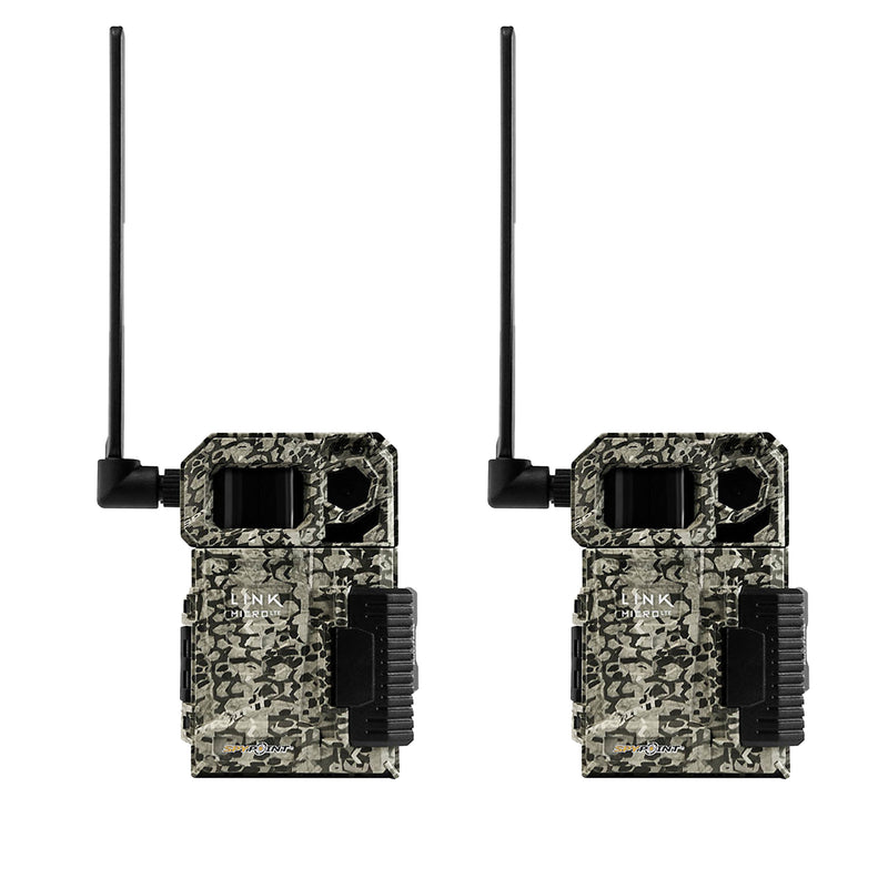 Spypoint Outdoor Cellular LTE Game Trail Camera with 80-Foot Detection (2 Pack)
