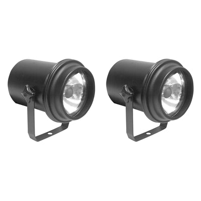 ADJ Products DJ Party 30W Par Can Halogen Pin Spot Light Stage Lighting (2 Pack)