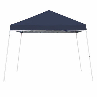 Z-Shade 10x10 Angled Peak Canopy with Carry Bag, Navy (Certified Refurbished)