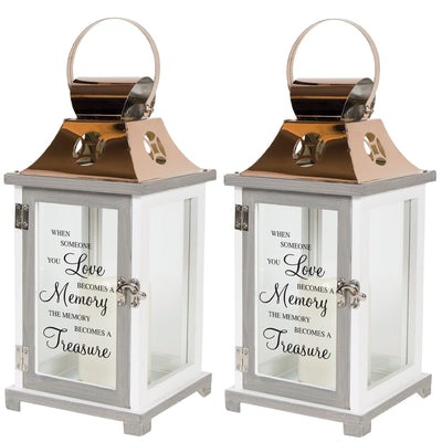 Carson Home Accents 185955 Flameless Candle Lantern (2 Pack)