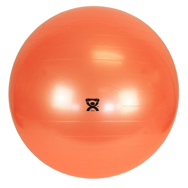 CanDo 30-1807 Inflatable 48 Inch Core Strength Inflatable Exercise Ball, Orange