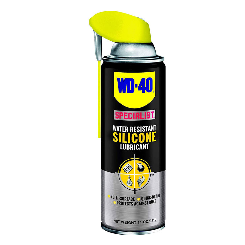 WD-40 Specialist Water Resistant Silicone Lubricant Non Aerosol Spray, 11 Ounce