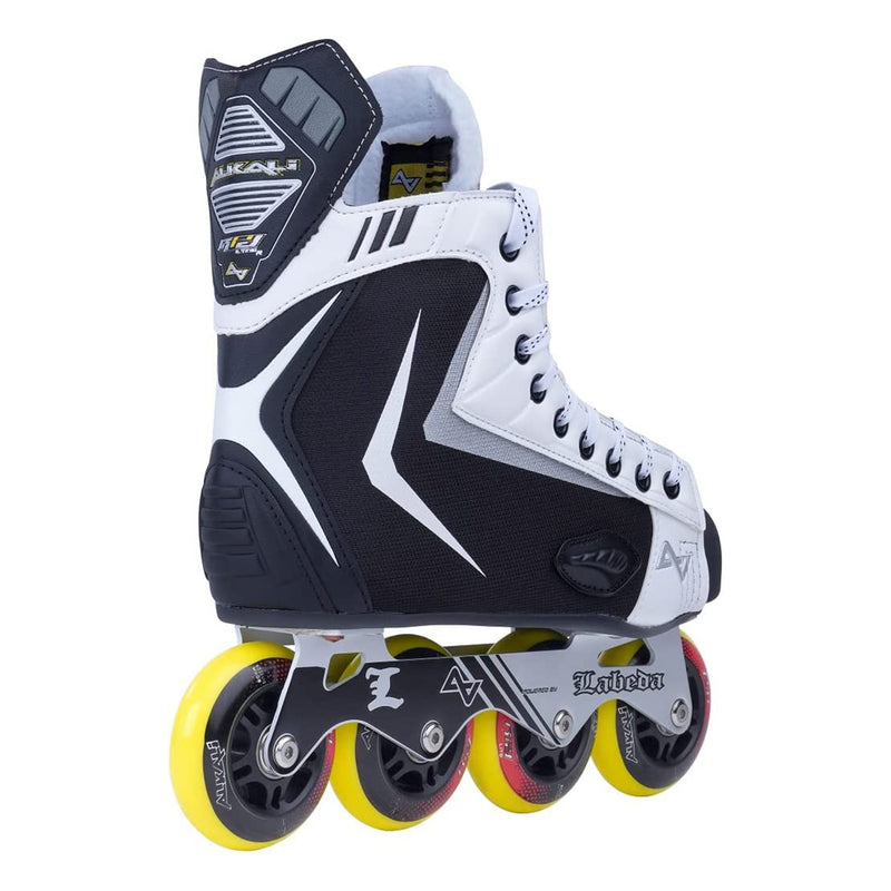 Alkali Hockey RPD Lite Adult Inline Roller Skates, Skate Size 8, Shoe Size 9-9.5