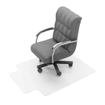 Floortex Ultimat 35 x 47 Inch Lipped Polycarbonate Office Chair Mat for Carpets