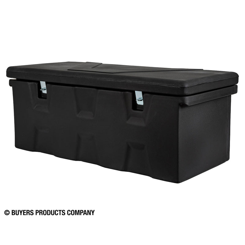 Buyers Products Black Poly Durable All Purpose 44 x 17.5 x 19 In Storage Chest