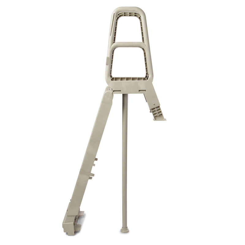Main Access Smart Choice Incline Outside Above Ground Swim Pool Ladder, Taupe