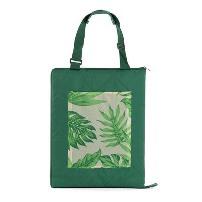 SlumberTrek All Weather Reversible Beach & Picnic Blanket Mat w/ Palm Tree Print