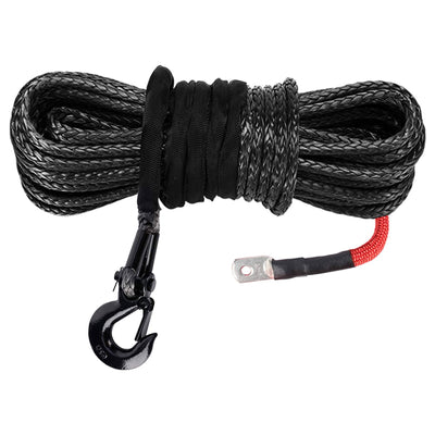 OFF ROAD BOAR 92 Ft 25000 Lb Recovery Cable Winch Line for ATV/UTV 4WD Vehicles