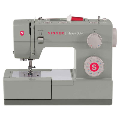 4452 Heavy Duty Sewing Machine w/ 110 Applications & Accessorie, Gray(For Parts)