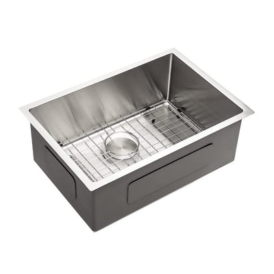 Sarlai SU2818R1-1 28 In Undermount Deep Basin Kitchen Sink, Stainless(Open Box)